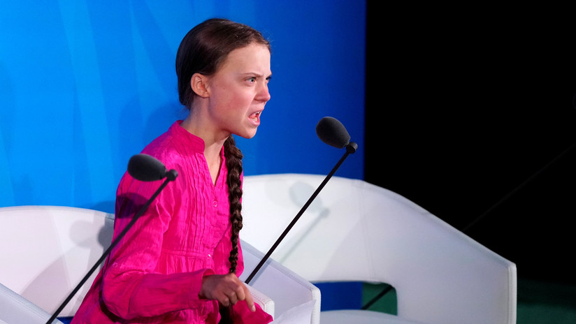 La activista sueca Greta Thunberg.