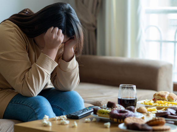 Combatir la ansiedad de comer ---